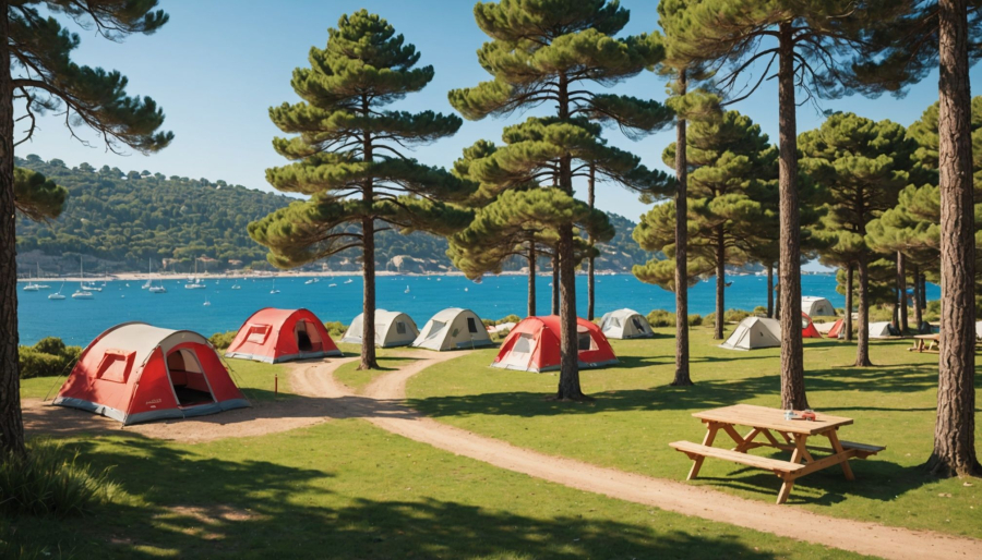 Campingplatz nahe saint-raphaël: holiday green als ausgangspunkt für ausflüge